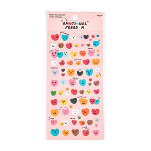 Adesivi Yu Xian Mouth Substitute per decorazioni fai da te, morbidi, divertenti, con motivi carini, senza emozioni, per diari e scrapbooking - Product Image 5