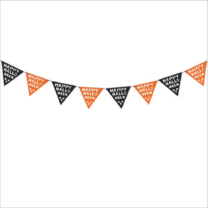 Ghirlanda Decorativa in Poliestere, Striscione di Bandierine per Halloween, Capodanno, <span class=keywords><strong>Natale</strong></span>, Festa del Papà, Matrimonio, Compleanno - Product Image 2