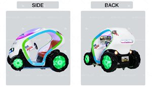 Máquina de Juegos de Carreras de Autos para Niños, Operada con Monedas, de Fibra de Vidrio, para Interiores, 2 Jugadores, Pantalla de 24 Pulgadas, Equipo Infantil, Juegos Familiares, 2024 CE - Product Image 3