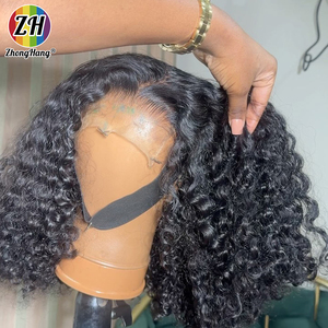 Perruques Courtes Bob Frisées Kinky en Cheveux Humains, Lace Front, Origine Cambodge, Pas Chères, Perruques HD Lace pour Femmes Noires, Coupe <span class=keywords><strong>Pixie</strong></span>, Perruques en Cheveux Humains - Product Image 2