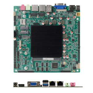 Placa base de fábrica N100/97 6 * Com <span class=keywords><strong>DDR4</strong></span> M.2 SSD 10 * USB LVDS/EDP/HD/VGA tres pantallas Industrial Mini ITX Mini Pc placa base - Product Image 4