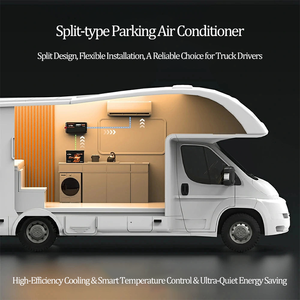 Ar Condicionado de Estacionamento 12V Montado no Teto, AC Inteligente Tudo-em-um para RVs, Refrigerador de Estacionamento à Prova d'Água e à Prova de Poeira - Product Image 6