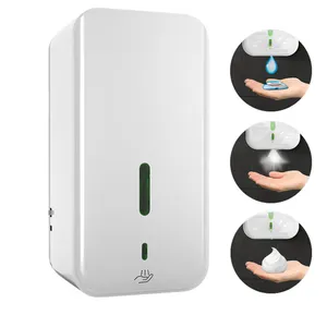 wholesale price hospital 1500ml wall-mounted automatic touchless sensor liquid gel soap and lotion dispenser