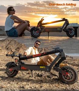 Entrepôt européen, scooter électrique tout-terrain Kukirin G2 Ultra de haute qualité, 10 pouces, connectivité intelligente par application, lecture de musique, 800w*2 - Product Image 6