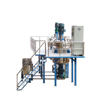 Agitateur automatique en acier inoxydable SUS304, mélangeur industriel pour la production de peinture, de cosmétiques et de savon, avec moteur et pompe 220V