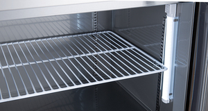 <b>Freezer</b> Refrigerator Dual Airbag Sealing Micro-Pore Foam Layer Smart Temperature Control Air Cooling 2-Door for Restaurant Use - Product Image 6