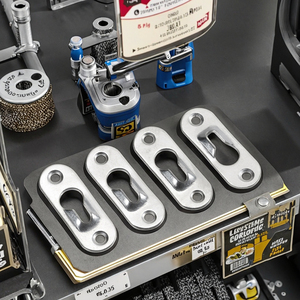 Shanfeng resistente in acciaio appendiabiti specchietti portavalori specchietti portavalori ad alta capacità per fori della serratura - Product Image 6