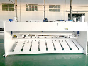 Sanxin מכירת מכונת גז גיליון מתכת 6x3200 בקר גזירה הידראולי גזירה עבור צלחת נירוסטה - Product Image 5