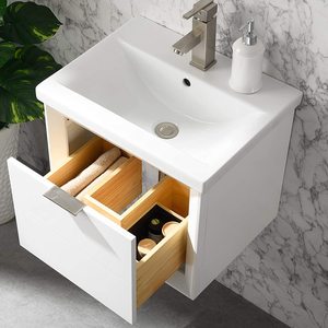 Gran oferta <span class=keywords><strong>de</strong></span> 24 pulgadas, tocador individual <span class=keywords><strong>de</strong></span> <span class=keywords><strong>baño</strong></span> <span class=keywords><strong>de</strong></span> madera moderno, juego <span class=keywords><strong>de</strong></span> <span class=keywords><strong>baño</strong></span> <span class=keywords><strong>para</strong></span> <span class=keywords><strong>colgar</strong></span> en la pared, gabinetes <span class=keywords><strong>de</strong></span> <span class=keywords><strong>baño</strong></span> <span class=keywords><strong>de</strong></span> MDF <span class=keywords><strong>de</strong></span> tamaño pequeño <span class=keywords><strong>con</strong></span> <span class=keywords><strong>espejo</strong></span> - Product Image 5