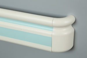 PVC Hospital Handrail Corridor Safety <strong>Wall</strong> Guard <strong>Rail</strong> for Public Medical Areas - Product Image 2
