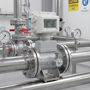 Compteur de débit de gaz intelligent pour la mesure du gaz naturel comprimé avec homologation ATEX - Product Image 3
