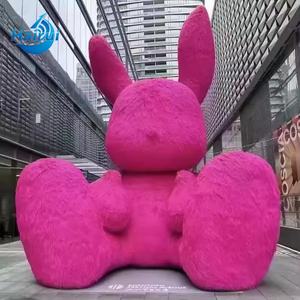 Escultura de Conejo Personalizada con Textura Peluda Realista, Estatua de Resina Artesanal, Decoración de Primates, Decoración del Hogar, Arte Animal, Regalo - Product Image 1