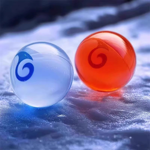Sure Glow Magic <b>Bead</b> Squishy Toy Slow Rising Stress Relief Anxiety Relief Sensory Fidget Ball for Boys Girls Kids Adults - Product Image 1