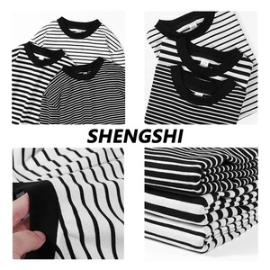 250GSM ผ้าฝ้ายลายขวางสำหรับผู้ชายแฟชั่นสวมใส่สบายเหมาะสำหรับทีมขายส่งทุกขนาด - Product Image 4