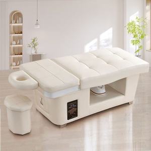 Cama de Lavado de Cabello para Terapia Capilar - Cama de Lavado de Cabello Estilo Tailandés - Cama de Masaje para Terapia Capilar Especializada para Salones de Belleza - Product Image 1