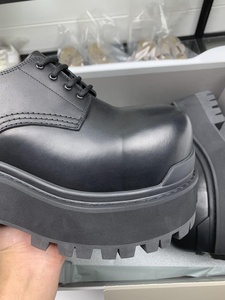 Dropshipping Products 2026 Dropshipping Products 2026 Men's Genuine Leather <b>Dress</b> Shoes, <b>Black</b> Lace-up Platform Shoes, Fashionab - Product Image 5