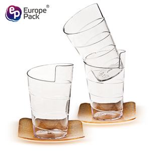 EPK تصميم جديد لطيف الشكل 50 مللي عصير القابل للتصرف أكواب بلاستيكية - Product Image 3