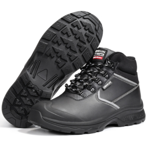 Chaussures de sécurité JIANKUN en cuir microfibre de haute qualité, résistantes à l'huile, au froid, au glissement, anti-écrasement, anti-perforation, avec embout en acier pour hommes, bottes de <span class=keywords><strong>travail</strong></span> - Product Image 6