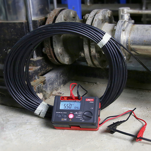 Medidor de resistencia de aislamiento digital UNI-T UT502A 2500V, ohmímetro, voltímetro de alta tensión, comprobador de continuidad con retroiluminación LCD L38 - Product Image 4