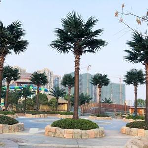 Tùy Chỉnh Lớn Giả Cây Cọ Nhân Tạo Cây Cọ Lớn Cây Nhân Tạo UV Chứng Nhận Cho Trong Nhà Ngoài Trời Trang Trí - Product Image 4
