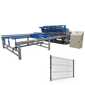 High quality low price welded wire mesh netting machine automatic 3d fence welded wire mesh welding machine