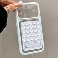 Support de téléphone pliable multifonctionnel en silicone à ventouse pour coques de téléphone tendance iPhone 18 17 16 15 14 13 12 11 Promax