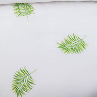 Ensemble de draps et taies d'oreiller en coton 100% 300 fils, tissage floral vintage, quatre pièces, pour la maison et l'hôtel
