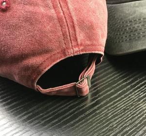 Casquette de baseball unie en coton lavé 100 %, visière, chapeau de sport, broderie personnalisée, MOQ 1 (MOQ 1, contactez-nous pour obtenir un fret plus bas) - Product Image 3