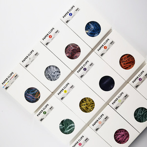 Colorful Plastic Coated Paper <b>Clips</b> 28mm 100 Pieces Mixed Colors Office Supply - Product Image 4