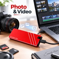 SSD portable OEM ODM 1 To 2 To, disque dur externe à semi-conducteurs à haute vitesse de transfert, disque dur mobile