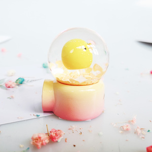 <span class=keywords><strong>Piccolo</strong></span> <span class=keywords><strong>personaggio</strong></span> dei cartoni animati 35mm Bio Polyresin sfera di neve in resina e modello di vetro per la decorazione della casa e regali a tema musicale - Product Image 6