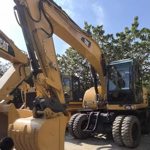 Venta caliente usada Caterpillar CAT M315D2 excavadora de ruedas precio más bajo buena calidad máquina hidráulica para la venta Shanghai - Product Image 1