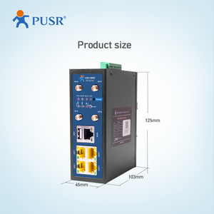 USR-G809-EAU Châu Âu & Úc 4 gam công nghiệp di động Router với tường lửa & openvpn 600Mbps Wi-Fi không dây Lan Gateway - Product Image 3