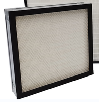 Panel Filter Pra-Pembersih Udara SFFILTECH, Filter Hepa H13 H14, Produsen Kertas Fiber Glass