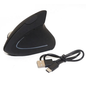 2.4G Ergonomic thiết kế theo chiều dọc có thể sạc lại USB Type-C Chuột quang không dây - Product Image 4