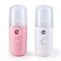 Humidificador recargable por usb para belleza facial, pulverizador de alcohol, instrumento de reposición de agua