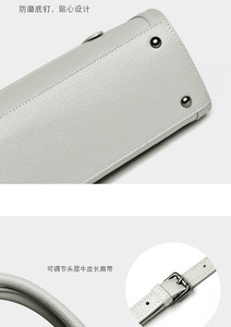 Sac à main pour femme de grande capacité, rétro, nouveau, tendance, sac à main de luxe, sacs à main de créateurs, sacs à main en cuir véritable pour femmes, sacs de grande taille - Product Image 5