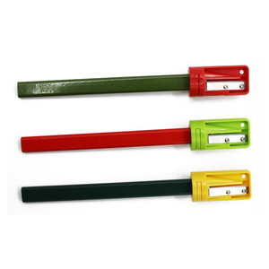 Logotipo personalizável personalizado Carpenter Lápis Quadrado 24cm Flat HB Lápis Promoção <span class=keywords><strong>Custom</strong></span> Carpenter Construção Lápis - Product Image 6