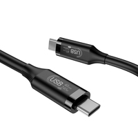 2024 nouveauté pas cher Thunderbolt 4 USB 4.0 câble de charge rapide de données à fonction complète 8K @ 60Hz haute définition PD240W pour ordinateurs