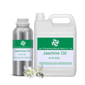 Vente chaude huile essentielle de <span class=keywords><strong>jasmin</strong></span> de haute pureté de qualité cosmétique pour parfums 100% huiles absolues de <span class=keywords><strong>jasmin</strong></span> pur <span class=keywords><strong>Sambac</strong></span> pour bougies 1KG - Product Image 1