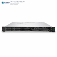 Nouveau serveur rack HPE ProLiant DL360 Gen11 1U, Xeon Silver 4510 12 cœurs, 32 Go DDR5, MR408i-o, SSD 480 Go, alimentation 800 W