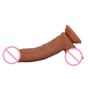 Simülasyon Yapay Penis Sıvı Silikon Çift Katmanlı Su Geçirmez Gerçekçi Cilt Dokusu Kadın Orgazm Mastürbatörü Yetişkin Seks Oyuncakları - Product Image 4