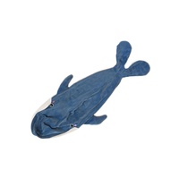 Jouets en peluche non rembourrés peaux baleine requin oreiller animaux en peluche non rembourrés peluches peaux d'animaux non rembourrés en gros