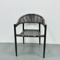 Chaises de jardin françaises, table à manger, mobilier de restaurant, chaise empilable en aluminium, ensemble de chaises pour terrasse extérieure, balcon, boutique