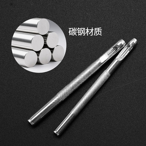 Rebacca Leather Punch <b>Tool</b> Round Hole 2.5 3 3.5 4mm Drilling For Leather <b>Crafting</b> - Product Image 2