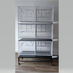 Gabbia per Uccelli di Grandi Dimensioni Multistrato Mobile in Ferro e Metallo Robusto di Alta Qualità, Produzione e Vendita all'Ingrosso dalla Cina - Product Image 5
