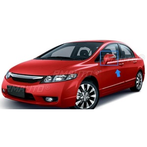 ฝาครอบกระจกมองข้างรถยนต์ ป้องกันรอยขีดข่วน สำหรับ Honda Civic รุ่นที่ 8 ชุดแต่งรถยนต์ อุปกรณ์ตกแต่งรถยนต์ - Product Image 3