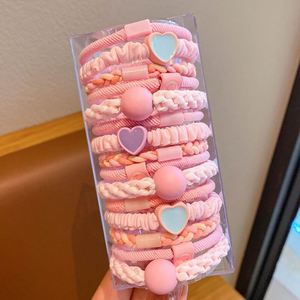 बहु-रंग बेस्टसेलर उच्च-लोचदार कोई बाल क्षति रंगीन बड़े लूप बच्चे पोनीटेल स्टाइल/ब्रेड मिलान के लिए बाल संबंध - Product Image 1