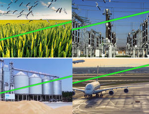 Zwarte Nieuwe Handzame Laser Vogelafschrikker Vogelbestrijdingsapparaat Handige Laser Vogelafschrikking voor Boerenbedrijven Luchthavens Landbouw - Product Image 3