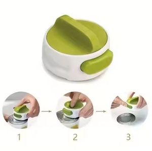 Ouvre-boîte multifonctionnel portable en plastique sérigraphié sur mesure, outil de cuisine manuel sans effort - Product Image 4